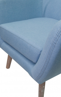 Низкое кресло Fuller Blue
