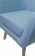 Низкое кресло Fuller Blue