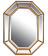 Зеркало в раме Diamond Gold (Даймонд), 90*120 см Зеркало в раме Diamond Gold (Даймонд), 90*120 см
