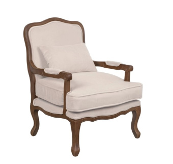 Мягкое полукресло с подлокотниками Nitro Beige V3