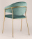 Стул Эвита мятный
