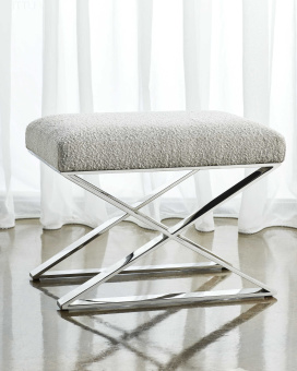 Серая банкетка “Роан”