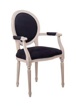 Стул Delo arm black velvet 7LVCF-1916B-BV