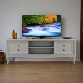 Тумба ТВ узкая М304G Grey