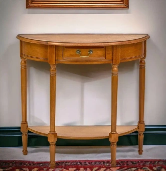 Консоль полукруглая H834 (D71) Итальянский орех