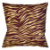 Интерьерная подушка «Зебра» (бордо)
