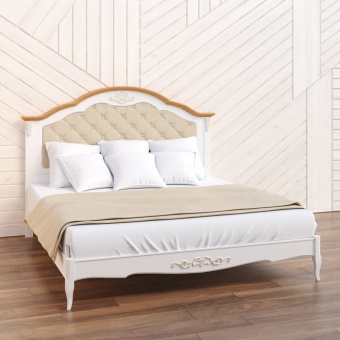 Кровать с мягким изголовьем 180*200 W218