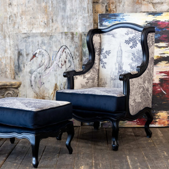 Кресло «Старинный замок» black