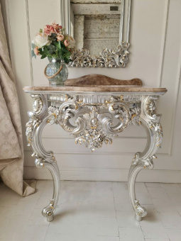 Консоль Изабелла для ванной две ножки