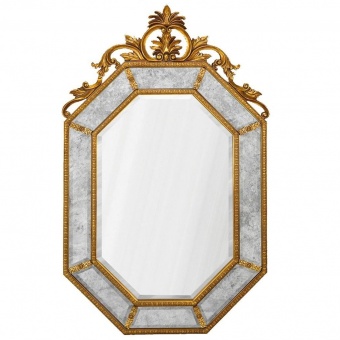 Зеркало в раме "Лидс" (vienna gold)