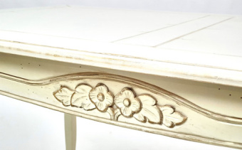 Стол обеденный DF801 (S02)  Бежевый с эффектом старения