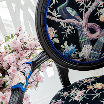 Полукресло «Императорский сад» black