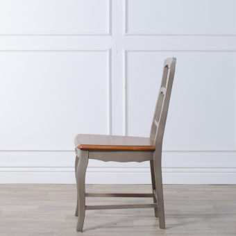 ST9308-GREY Стул с деревянным сиденьем Belveder серый