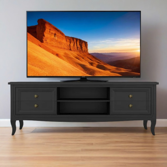 Тумба ТВ узкая М304BL Black