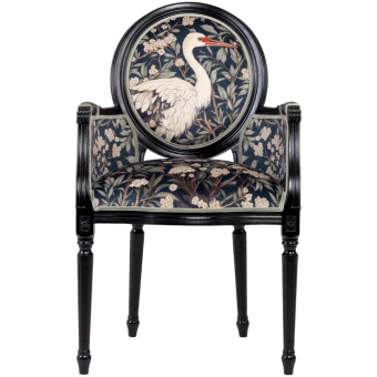 Кресло (стул со сплошными подлокотниками) «Белая птица»