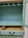 Винный шкаф H817 (H03+H02) Топ шато + светло бирюзовый с эффектом старения