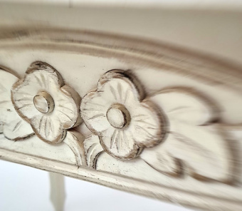 Стол обеденный DF801 (S02)  Бежевый с эффектом старения