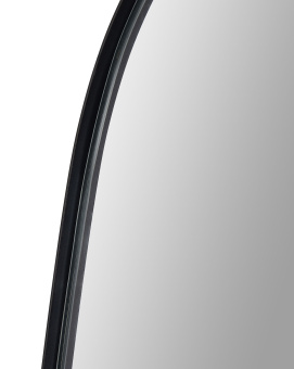 Черное настенное зеркало “Вейл”