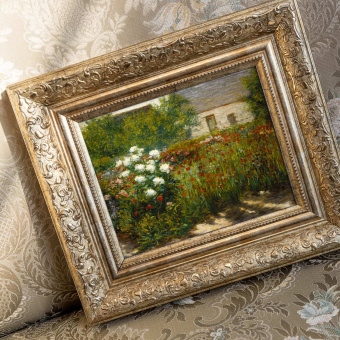 Джон Лесли Брек «Сад в Живерни», картина в раме