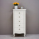 Комод высокий 5 ящиков М315W White