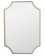 Lyra Silver (Лира) Зеркало в раме Svart 65*95 см