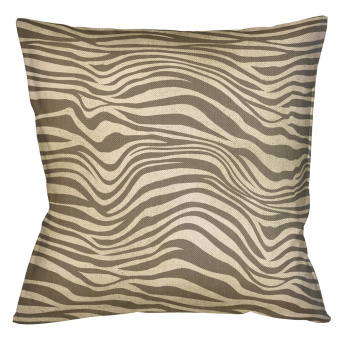 Интерьерная подушка «Зебра» (беж)