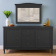 Комод широкий 3 ящика и 2 двери М403BL Black