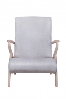 Низкое кресло Fobos light grey