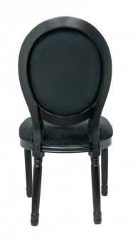 Дизайнерский обеденный стул Volker Black  5KS24501-BB