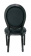 Дизайнерский обеденный стул Volker Black  5KS24501-BB