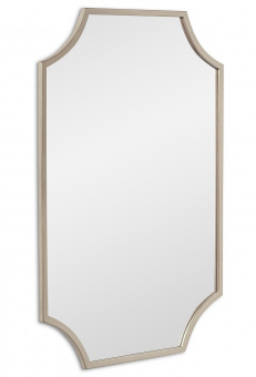 Lyra Silver (Лира) Зеркало в раме Svart 65*95 см
