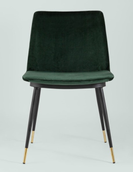 Стул Мелисса велюр зеленый