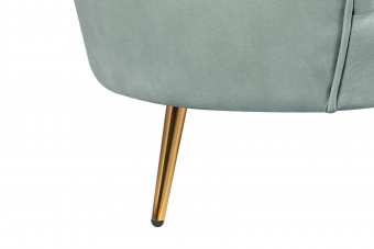 Диван ракушка для гостиниц Pearl Triple Green