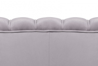 Дизайнерский диван для гостиниц Pearl Triple Grey