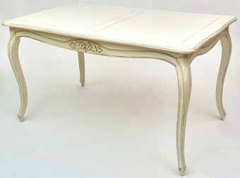 Стол обеденный DF801 (S02)  Бежевый с эффектом старения