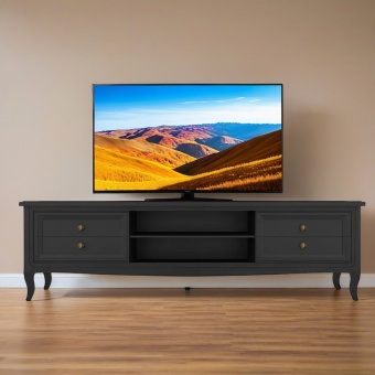 Тумба ТВ широкая М305BL Black