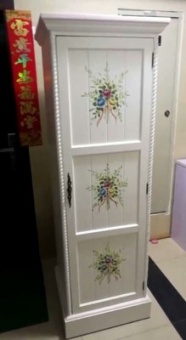 Гардеробный шкаф Fleur chantante, Белый цветок