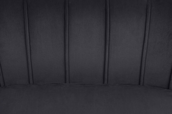 Трехместный диван ракушка для гостиниц Pearl Triple Black