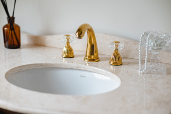 Консоль Изабелла для ванной две ножки