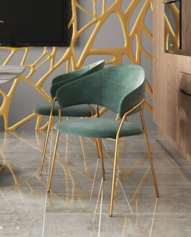 Стул Эвита мятный