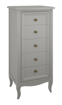 Комод высокий 5 ящиков М315G Grey
