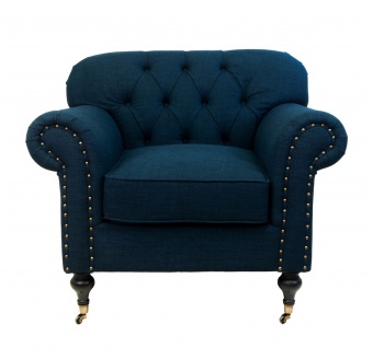 Кресло Kavita dark blue DF-1819-B1