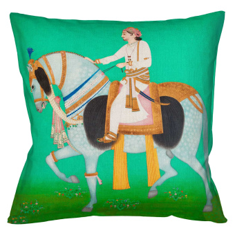 Подушка декоративная «Савай Джай Сингх на коне»
