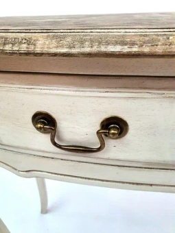 Консоль H823 (Н03+M01) ТОП шато + Бежевый с эффектом старения