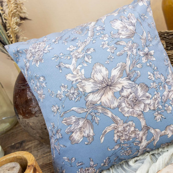 Подушка «Эстер» blue