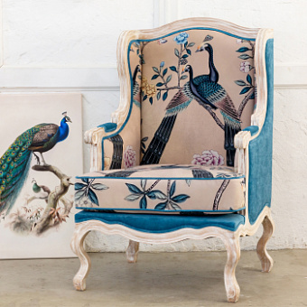 Кресло «Императорский павлин» (капри бриз)