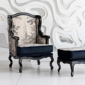 Кресло «Старинный замок» black