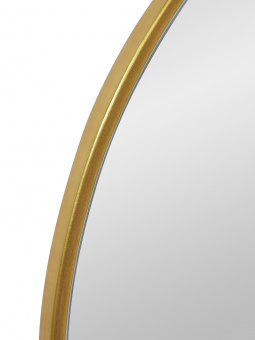 Зеркало в тонкой раме Ala L Gold Ø90 см