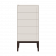 Комод высокий 5 ящиков MRS315W Белый