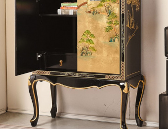 Шкаф Gold на высоких ножках, Золотой родник